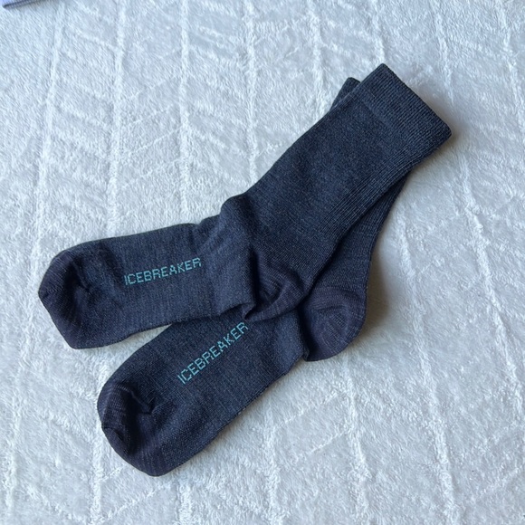 Icebreaker Men’s Merino Wool Lifestyle Ultralight Crew Socks - Picture 3 of 6